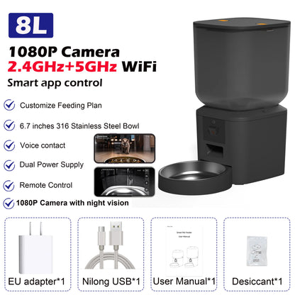 8L WIFI Smart Pet Feeder